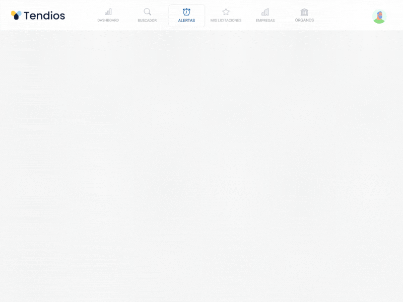 Tendios Buscador de Licitaciones Públicas plataformas licitaciones del estado de España